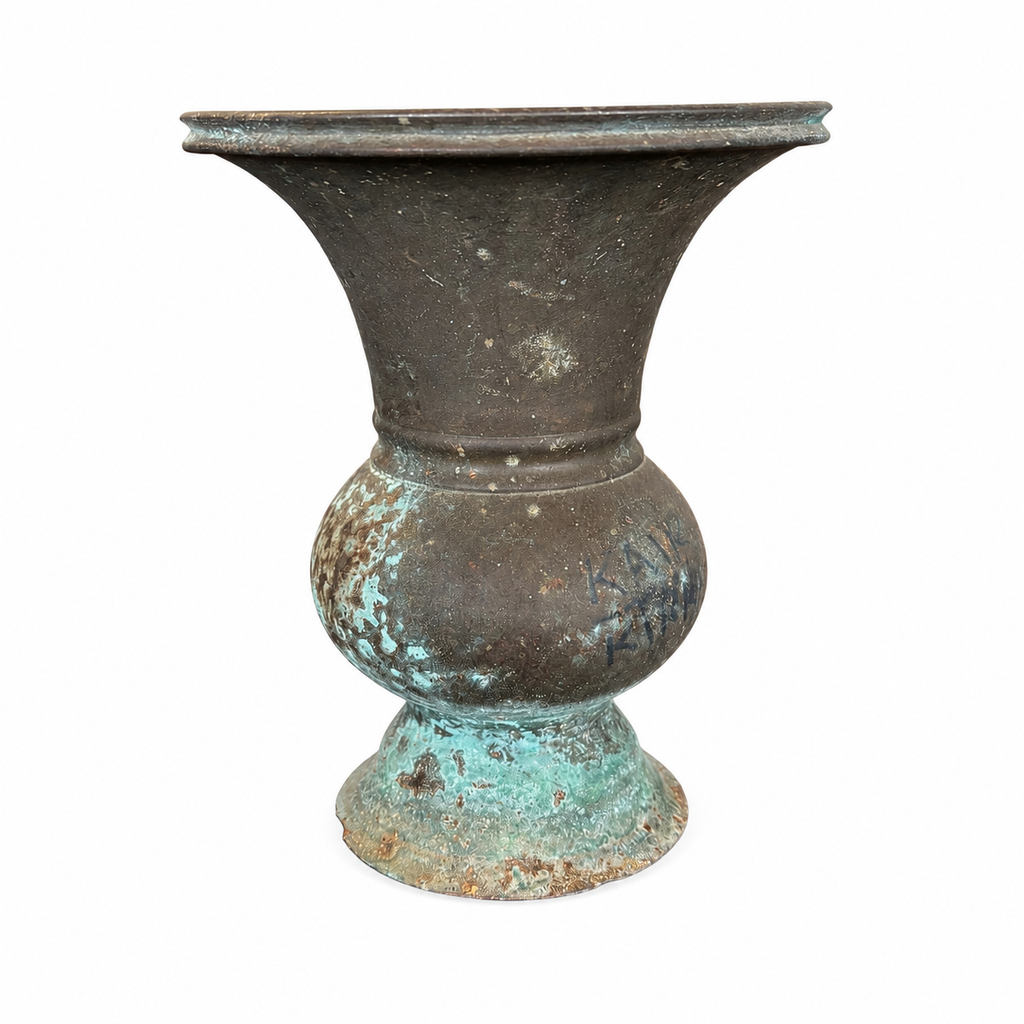 ANTIQUE BRONZE SPITTOON (KOLAMBI)1