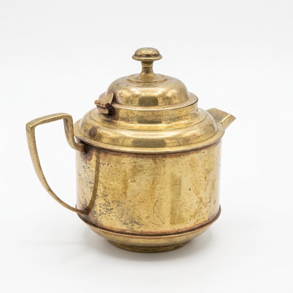 VINTAGE BRASS JUG 1