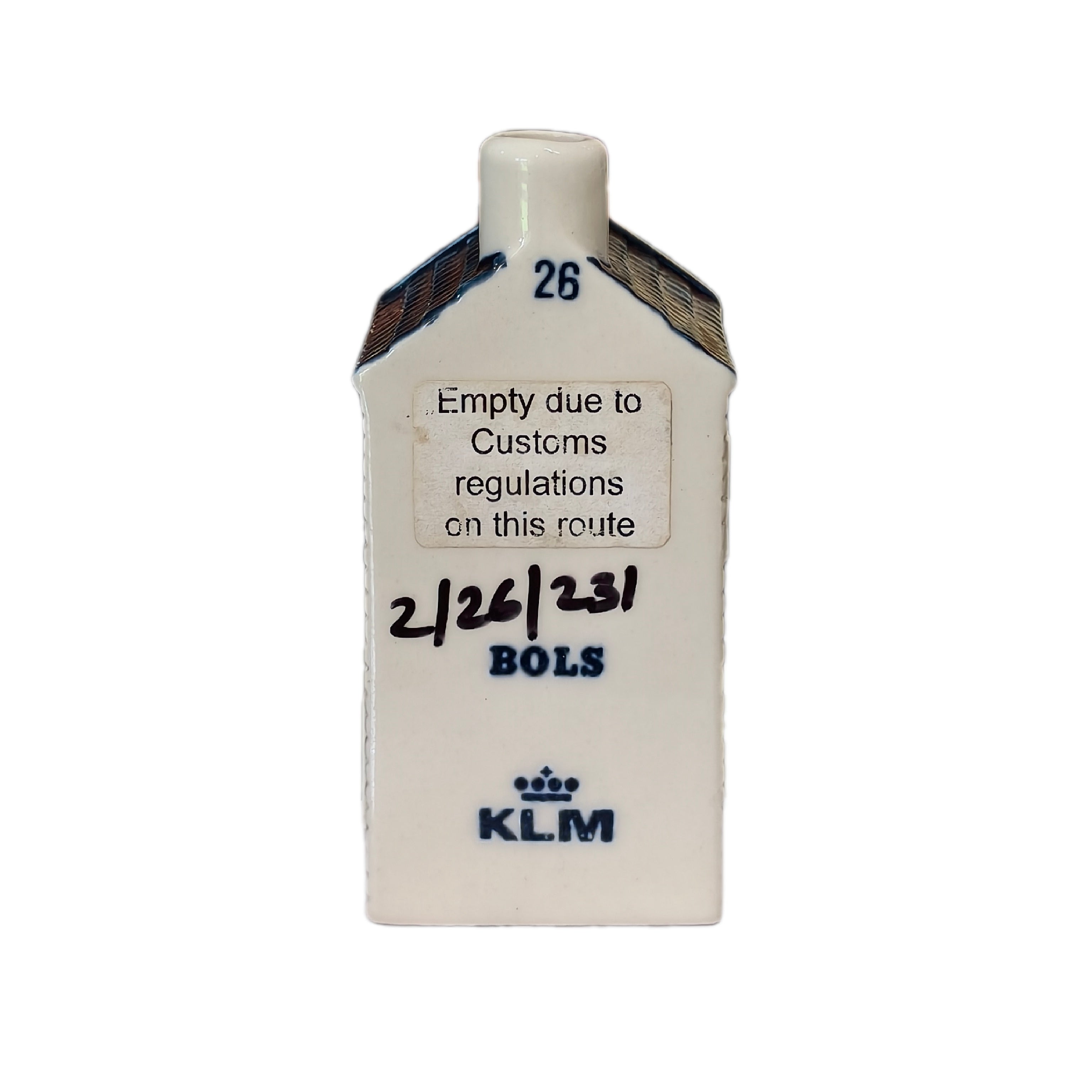 KLM BOLS BOTTLE #26