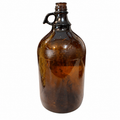 AMBER GLASS JUG