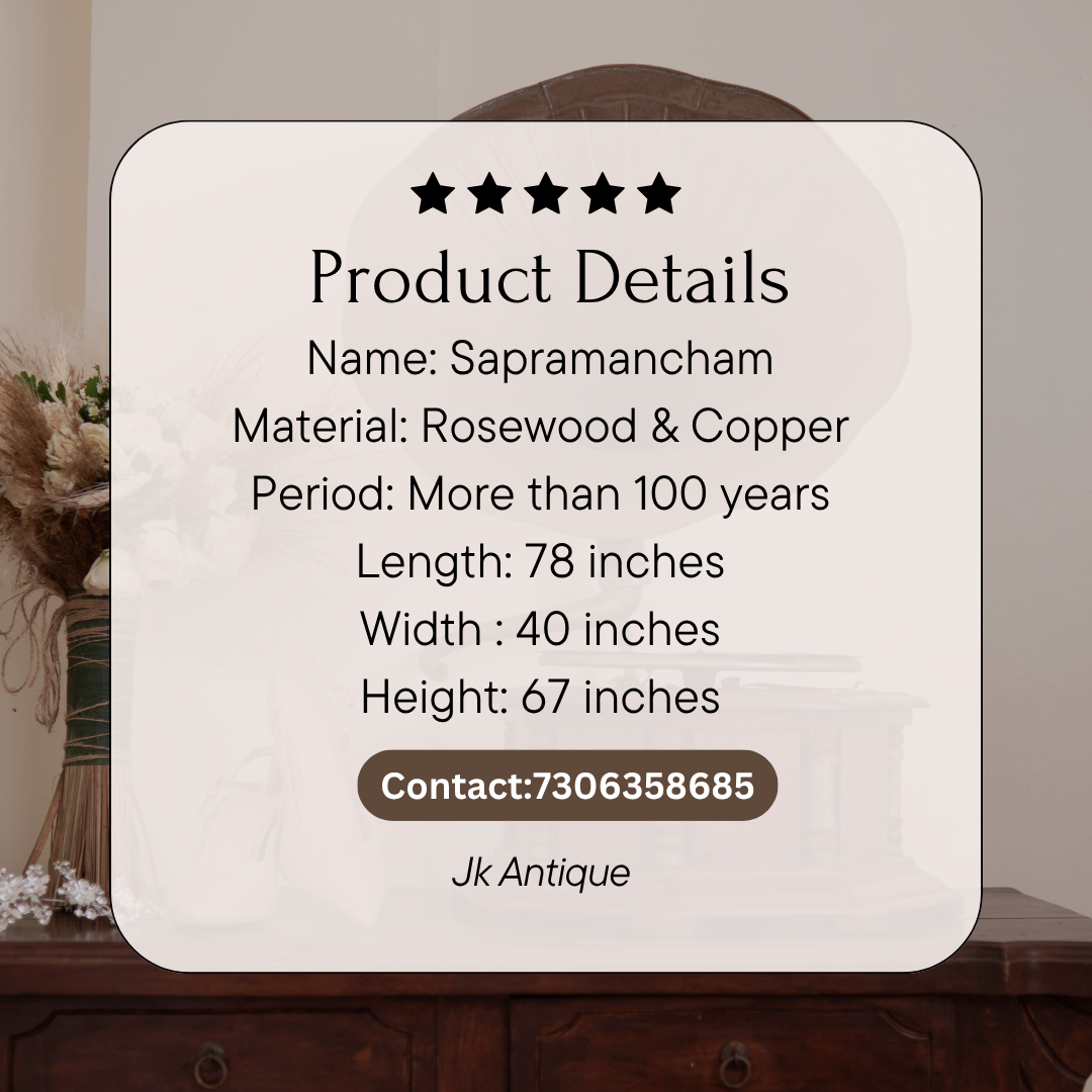 SAPRAMANCHAM (traditional cot)