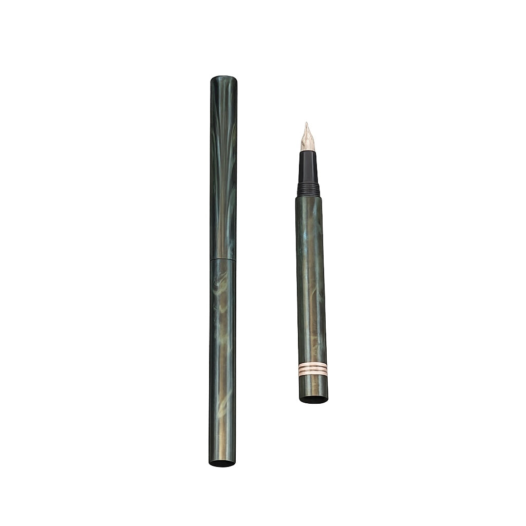 HANDCRAFTED EBONITE FOUNTAIN PEN.