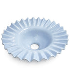 BLUE CERAMIC SHADE