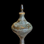 BRONZE KEROSENE LAMP 9