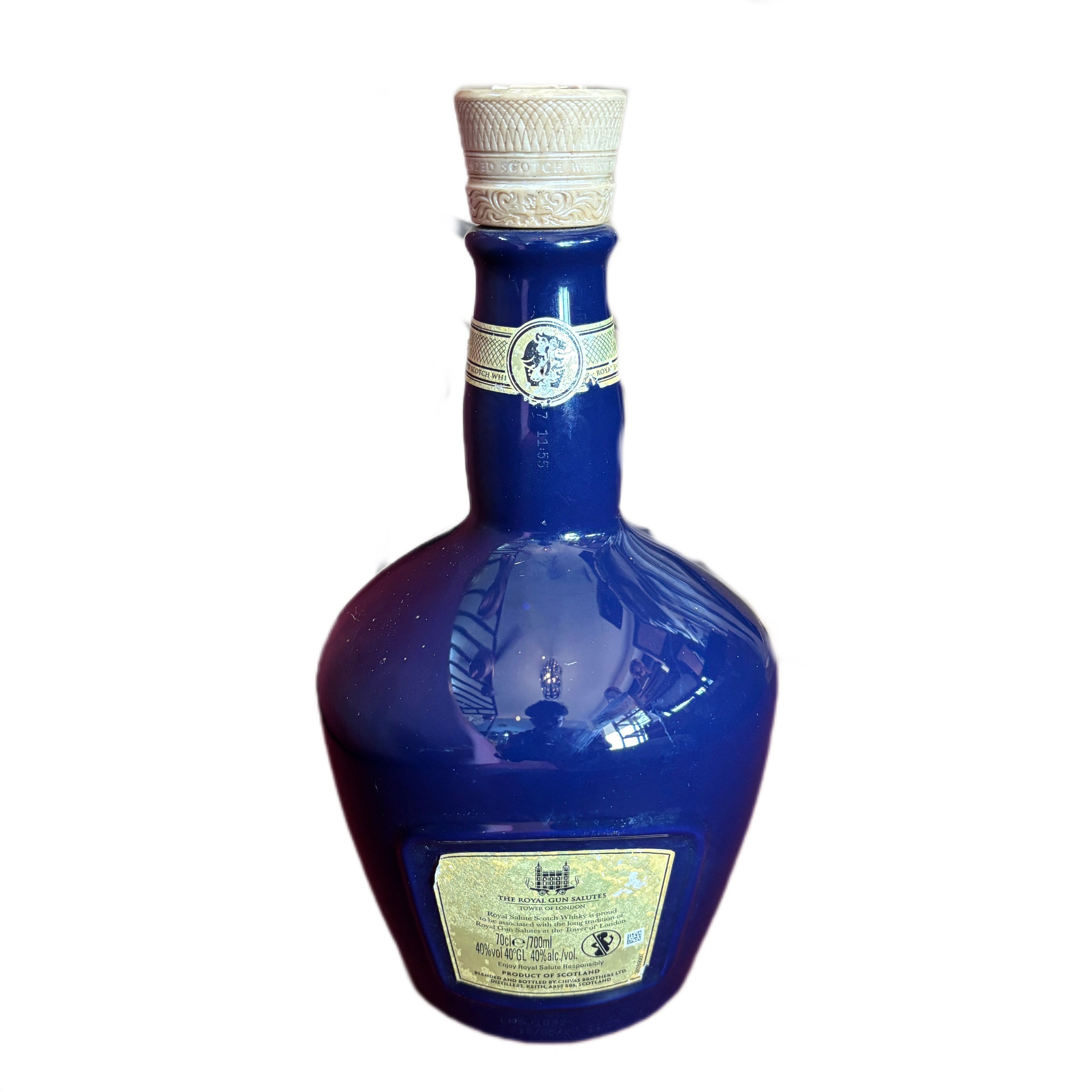 Royal SALUTE' SAPPHIRE BLUE FLAGON
