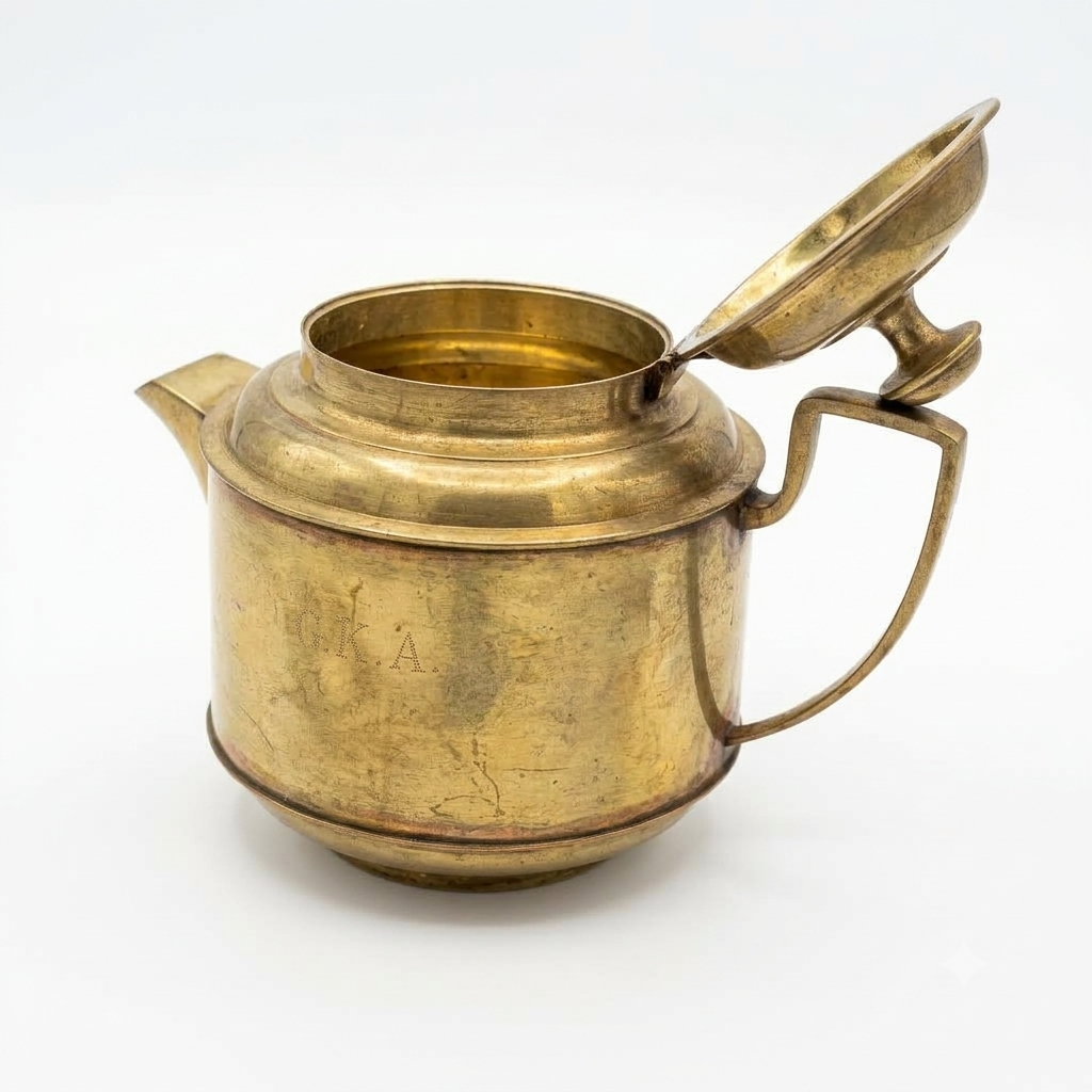 VINTAGE BRASS JUG 1