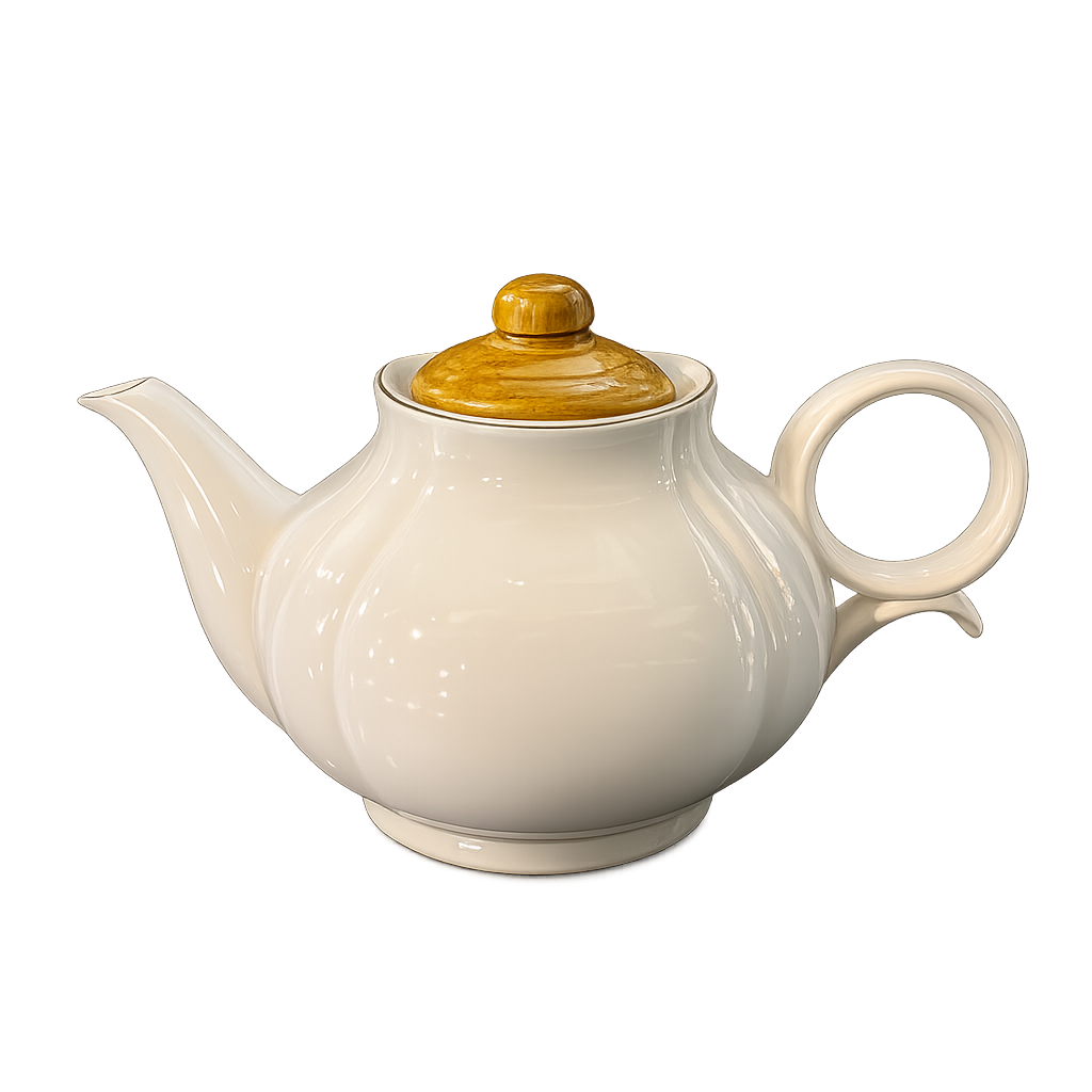 ALMOND BLOSSOM PORCELAIN TEAPOT