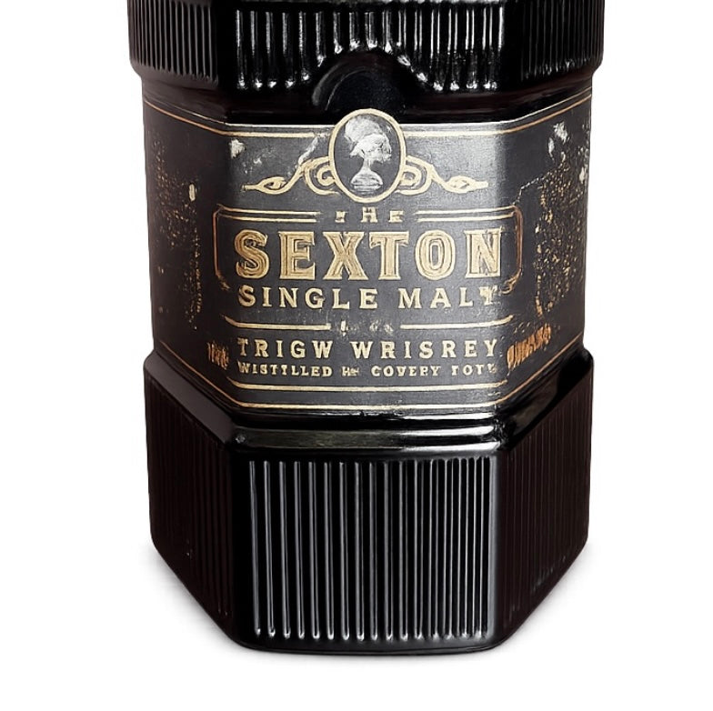SEXTON LIQUOR BOTTLE (EMPTY)