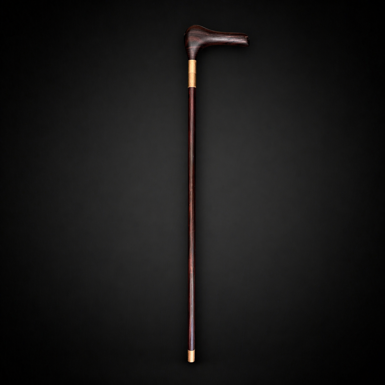 SMOKING PIPE AND KNIFE WALKING STICK