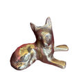 BRASS TOY FOX