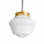 VINTAGE SCHOOL HOUSE PENDANT LIGHT
