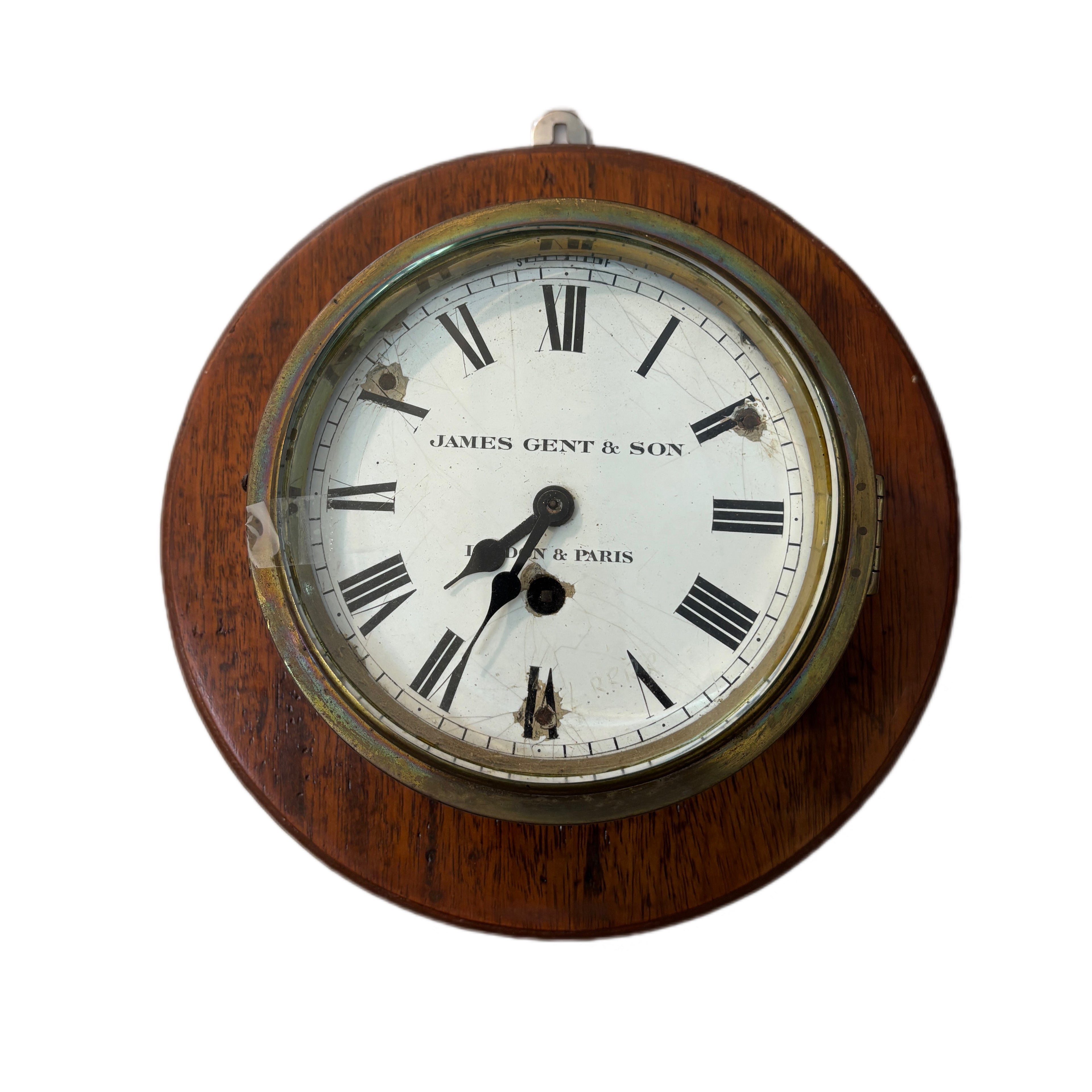 JAMES GENT&SON SHIP CLOCK
