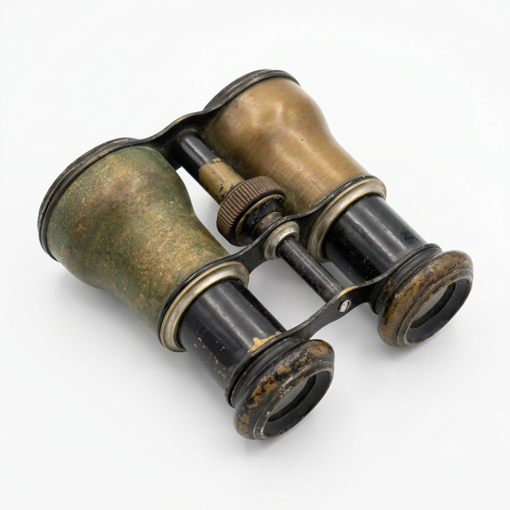 VINTAGE BRASS OPERA GLASS