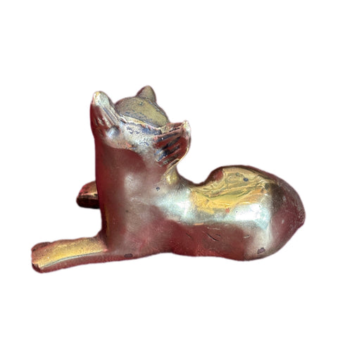 BRASS TOY FOX