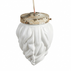 WHITE FLAME PENDANT LIGHT
