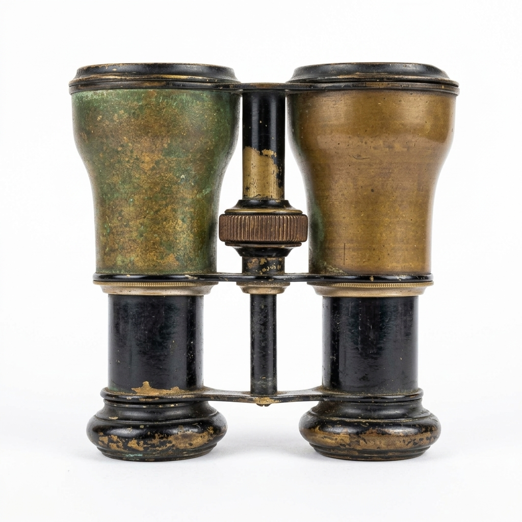 VINTAGE BRASS OPERA GLASS