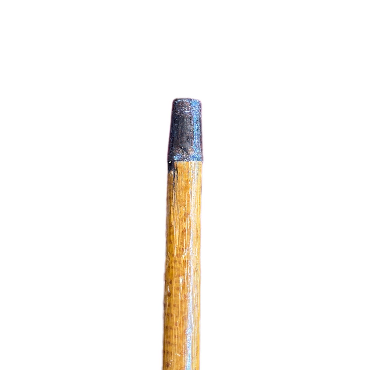 SILVER COATED BRASS HANDLE CANE WALKING STICK