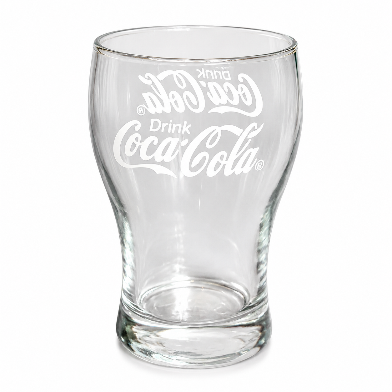 Coca-Cola tulip glass