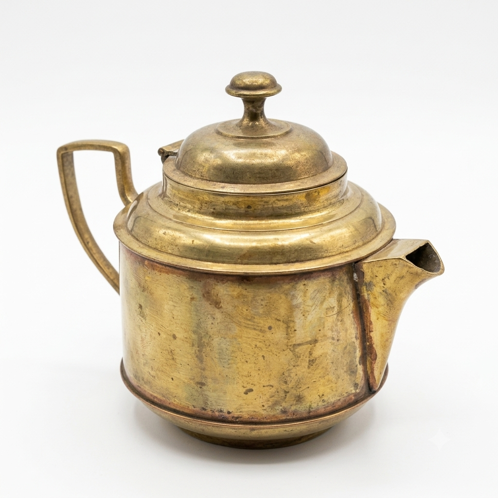 VINTAGE BRASS JUG 1