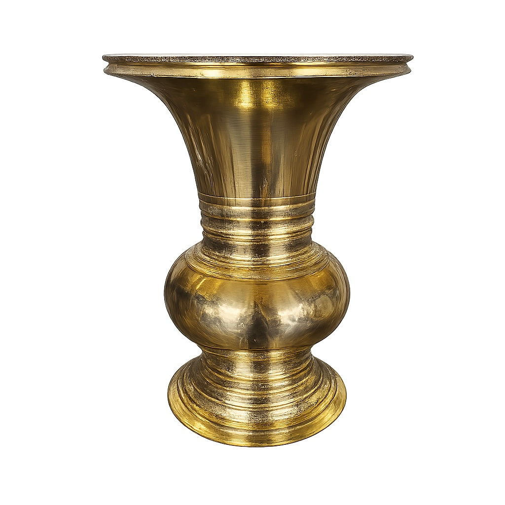 ANTIQUE BRONZE SPITTOON (KOLAMBI) 6
