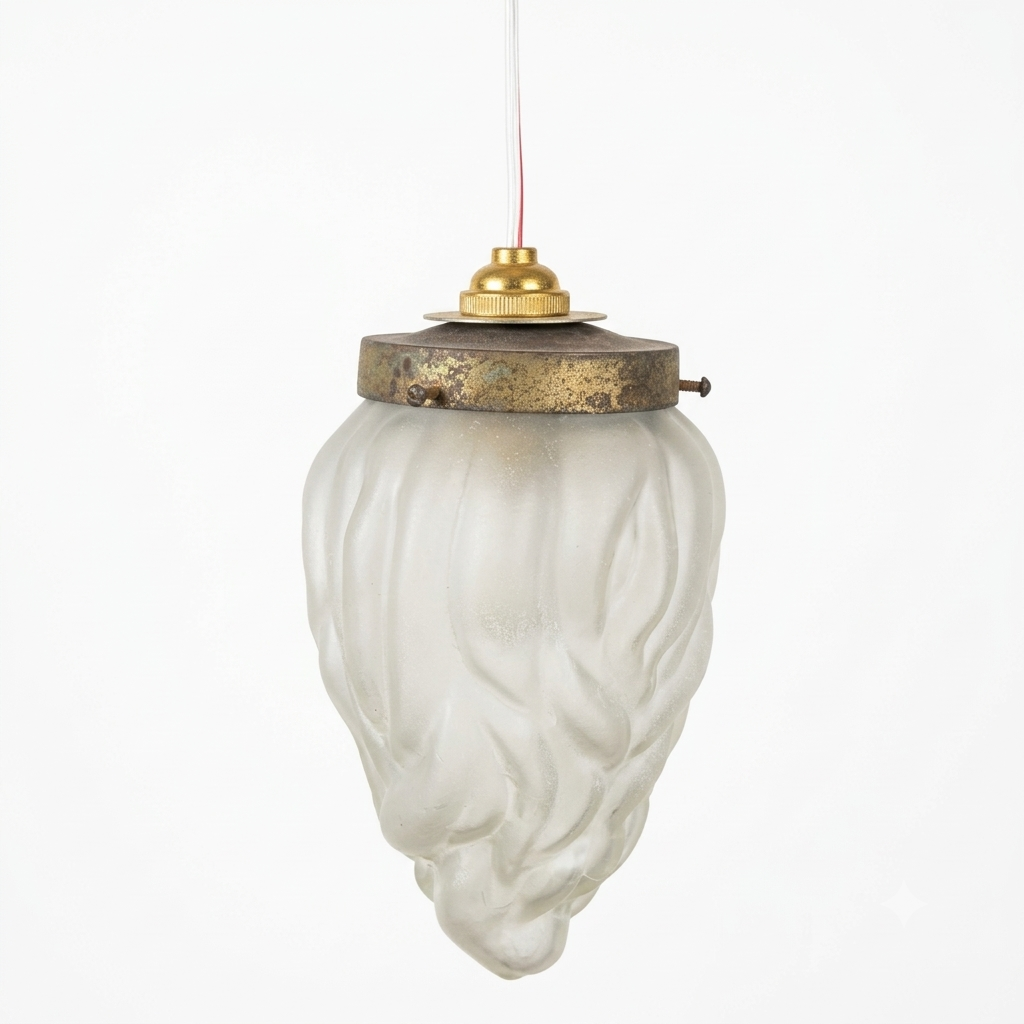 TRANSPARENT FLAME PENDANT LIGHT