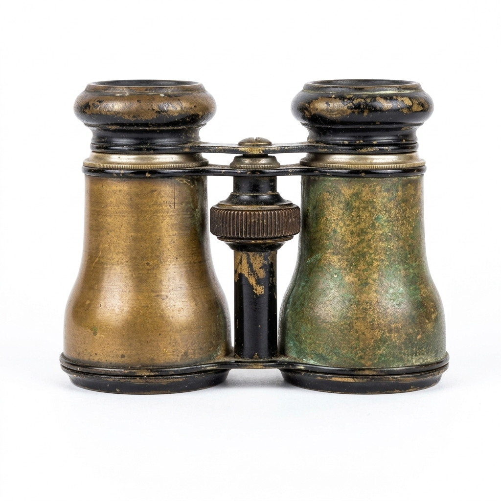 VINTAGE BRASS OPERA GLASS