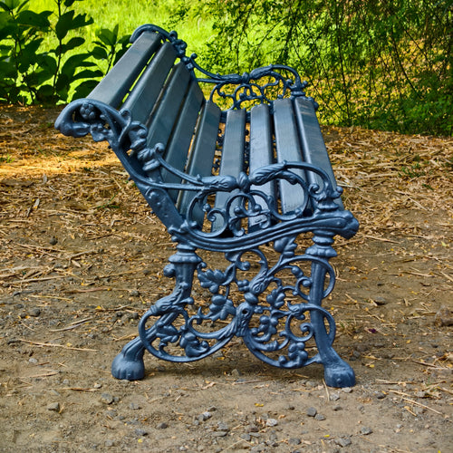 CAST IRON GARDEN BENCH