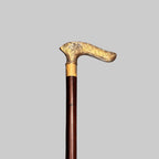 BRASS HANDLE WALKING STICK