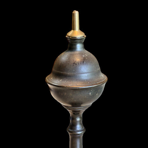 BRONZE KEROSENE LAMP 2