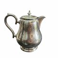 VINTAGE SILVER COATED BRASS JUG 5